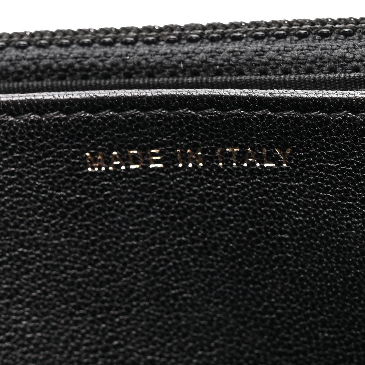 Lambskin Quilted Infinity Wallet On Chain WOC Black wholesalehk.shop