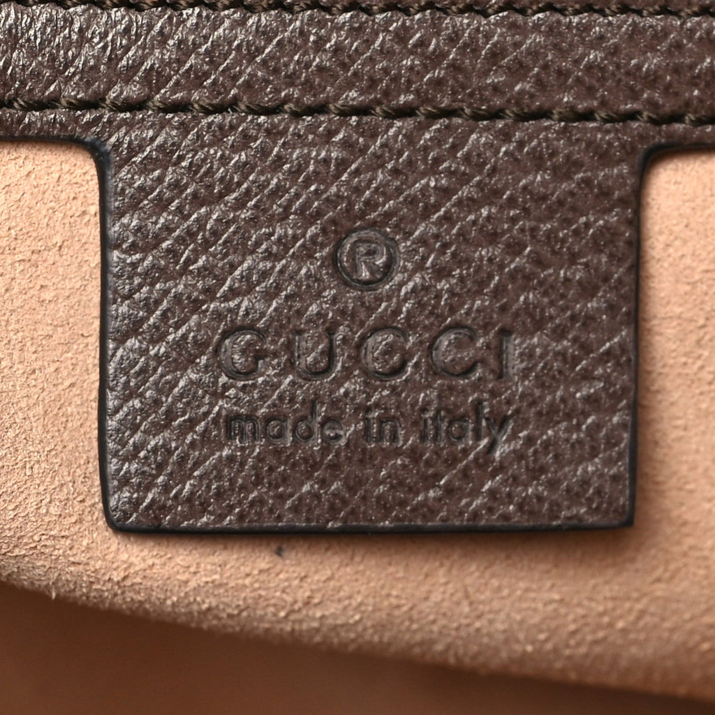GG Supreme Monogram Web Medium Ophidia Boston Brown wholesalehk.shop