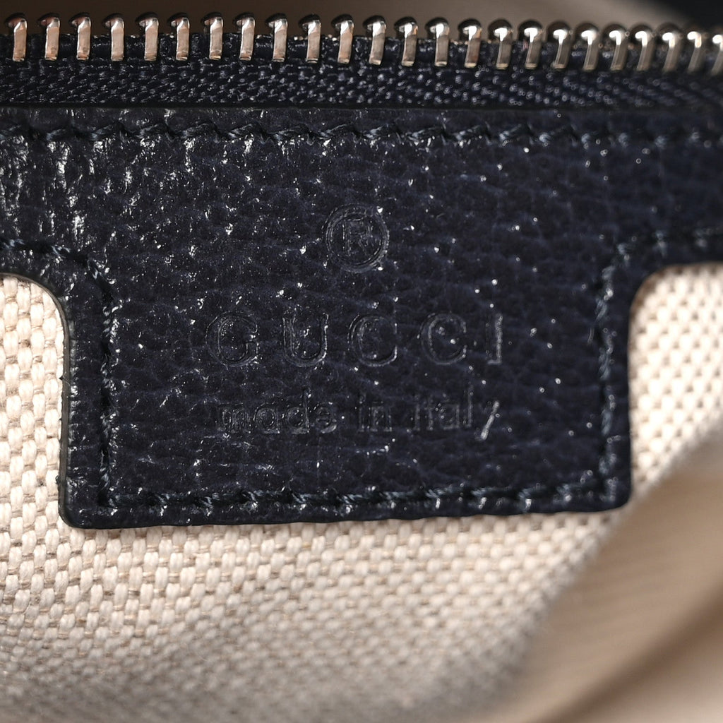 GG Supreme Monogram Textured Dollar Calfskin Web Small Jackie 1961 Hobo Beige Blue £¨ Direct shipment via from wholesalehk.shop