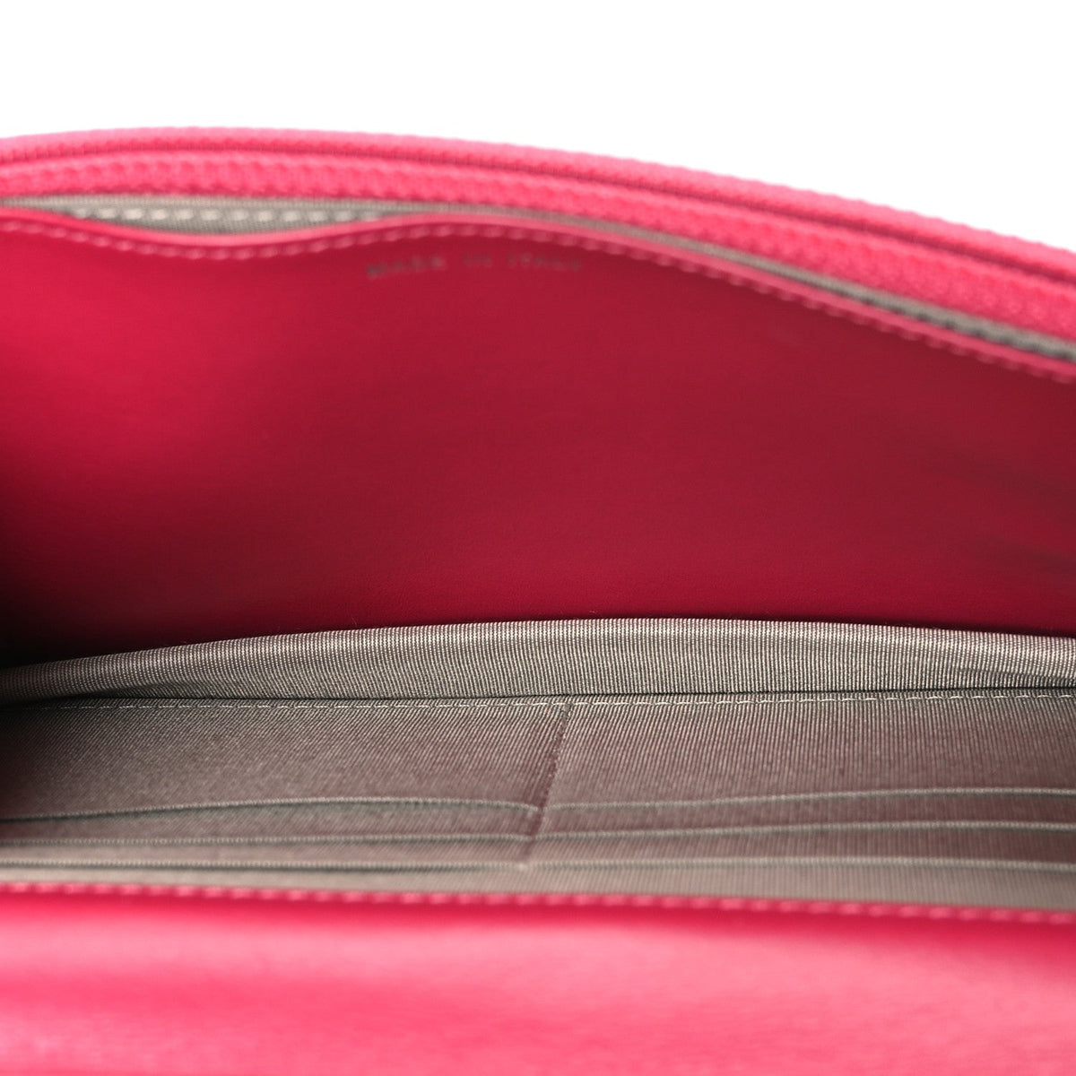 Lambskin Diamond Stitched Wallet On Chain WOC Pink wholesalehk.shop