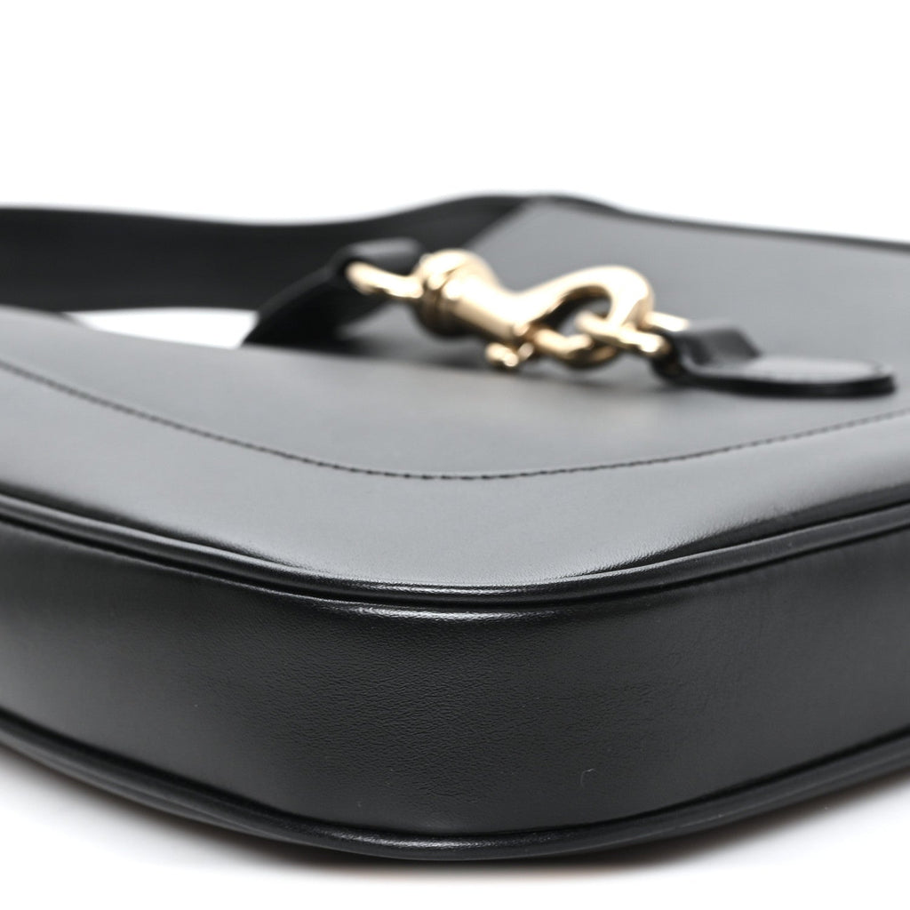 Calfskin Small Jackie Shoulder Bag Black £¨ Direct shipment via from wholesalehk.shop