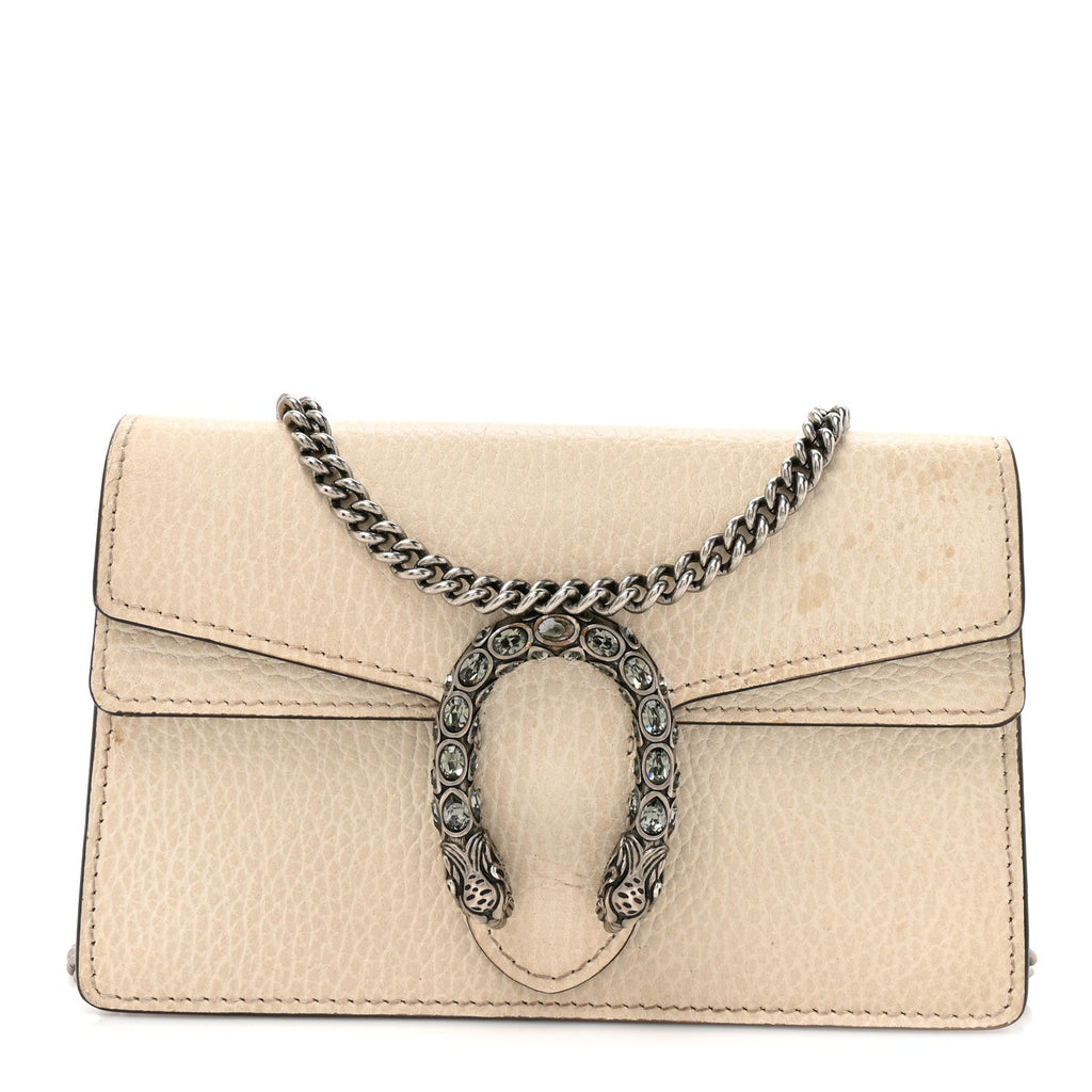 Dollar Calfskin Crystal Super Mini Dionysus Shoulder Bag Mystic White Black Diamond wholesalehk.shop