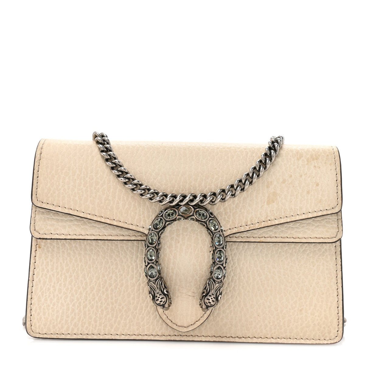 Dollar Calfskin Crystal Super Mini Dionysus Shoulder Bag Mystic White Black Diamond wholesalehk.shop