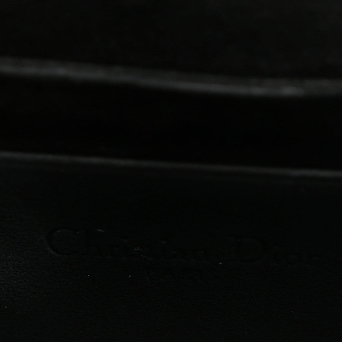 Ultra Matte Calfskin Cannage Nano Lady Dior Pouch Black wholesalehk.shop