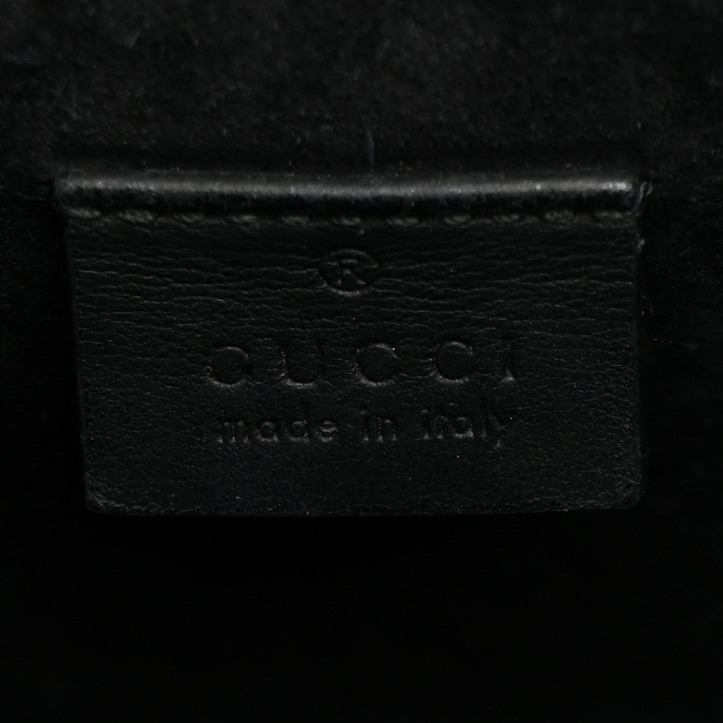 GG Supreme Monogram Mini Dionysus Shoulder Bag Black wholesalehk.shop