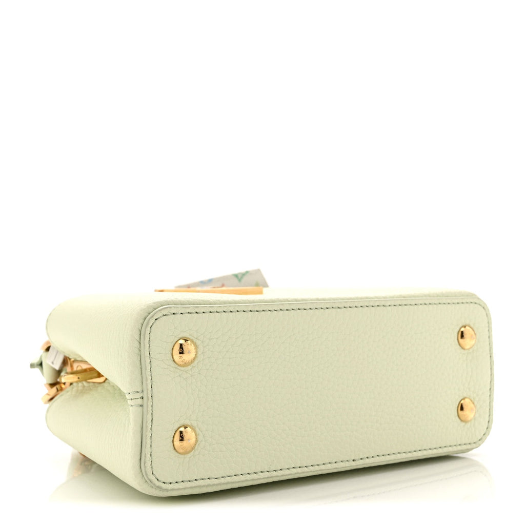 LV X TM Taurillon Mini Capucines Green £¨ Direct shipment via from wholesalehk.shop