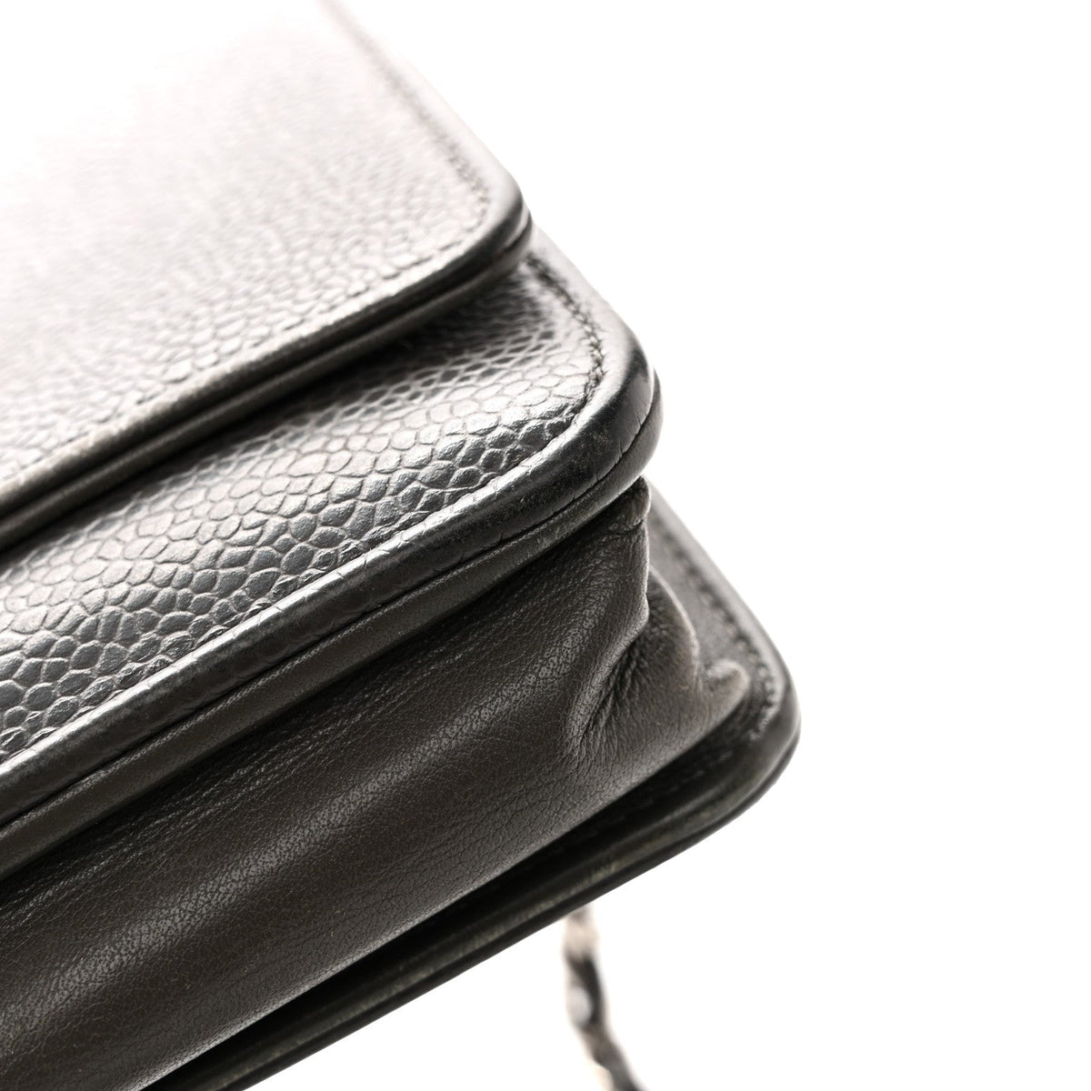 Caviar Timeless CC Wallet on Chain WOC Grey wholesalehk.shop