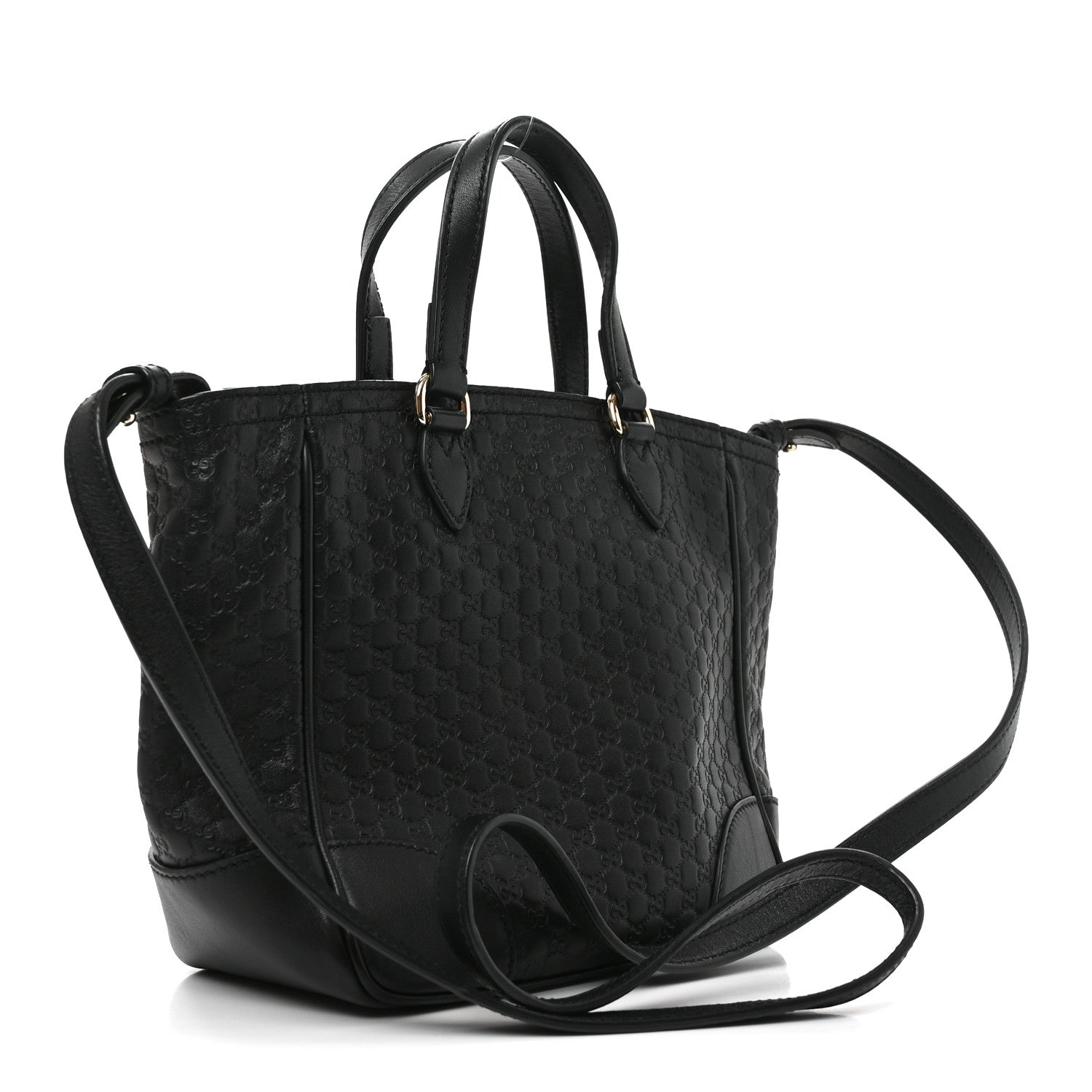 Microguccissima Small Bree Tote Black £¨ Direct shipment via from wholesalehk.shop