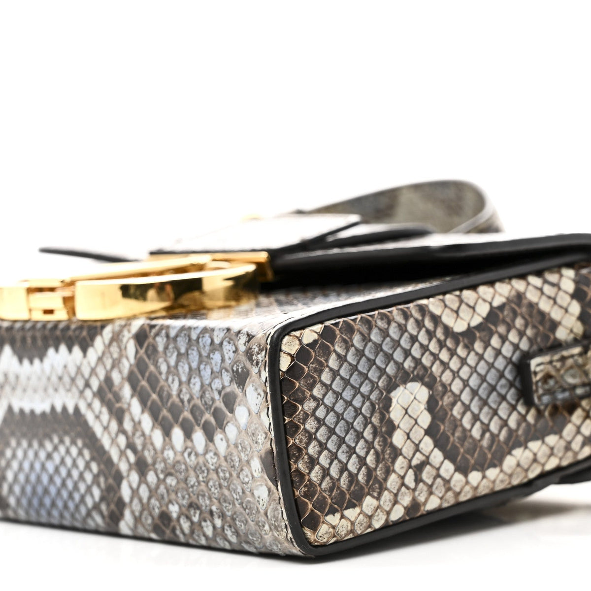 Snakeskin 30 Montaigne Box Bag Beige Multicolor wholesalehk.shop