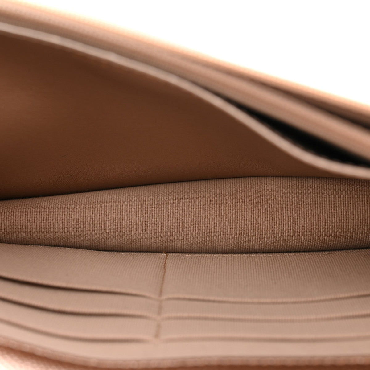 Metallic Caviar Timeless CC Wallet On Chain WOC Copper wholesalehk.shop