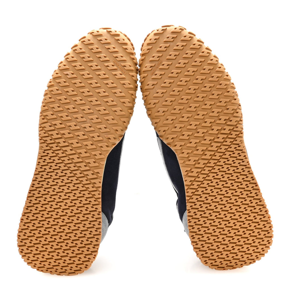 Suede Goatskin Jet Sneakers 37 Marine Gris Orage wholesalehk.shop