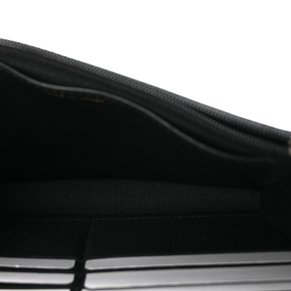Lambskin Quilted Trendy CC Wallet On Chain WOC Black wholesalehk.shop