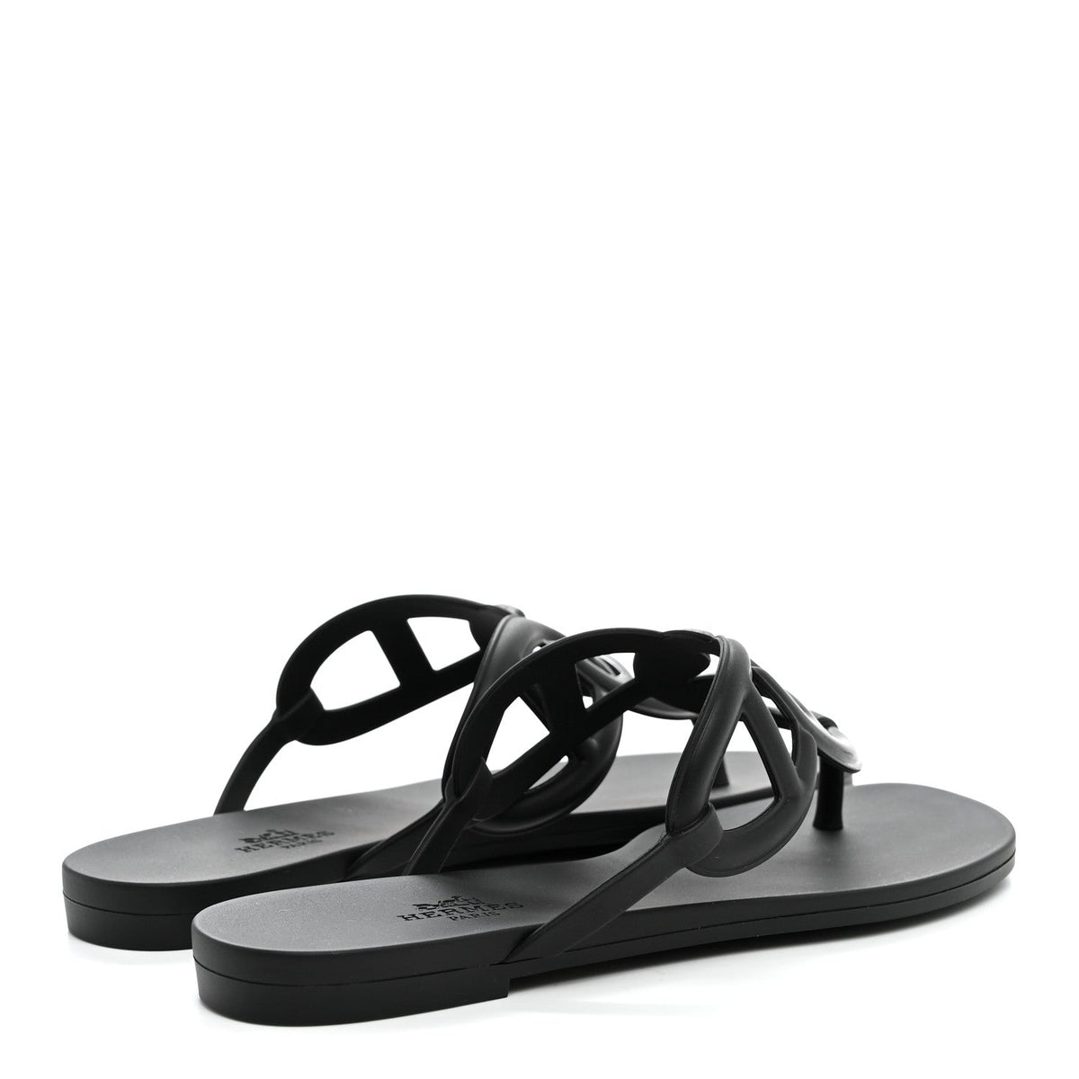 Rubber Womens Egerie Sandals 36 Black wholesalehk.shop