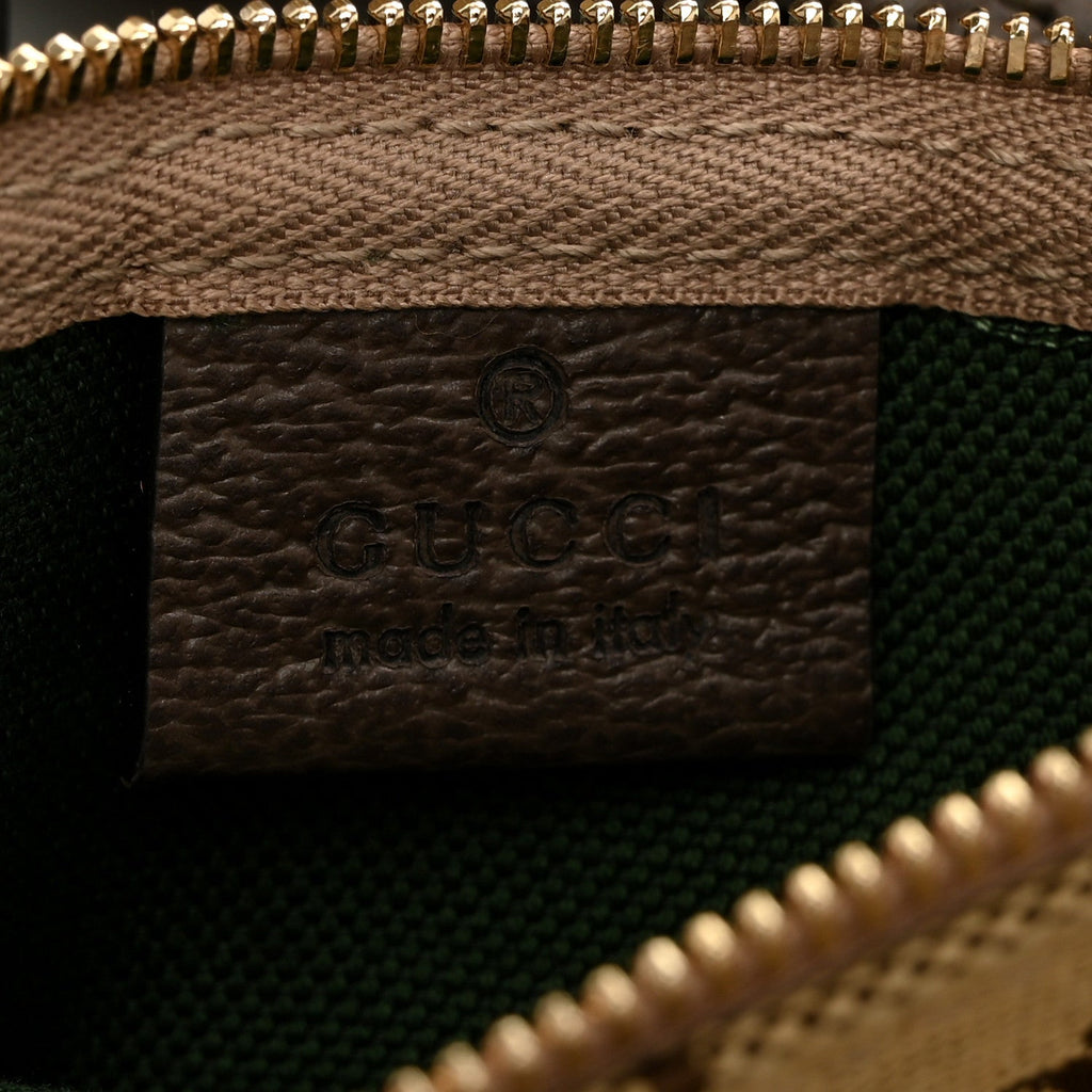 GG Monogram Web Large Giglio Tote Beige Brown wholesalehk.shop