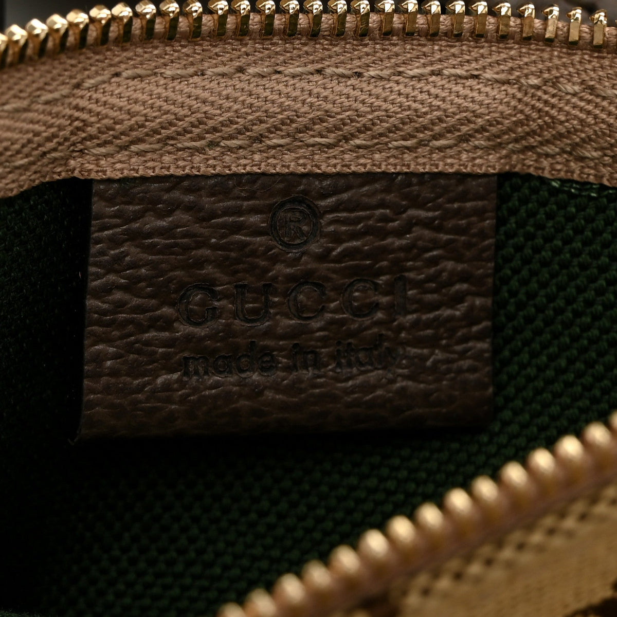 GG Monogram Web Large Giglio Tote Beige Brown wholesalehk.shop