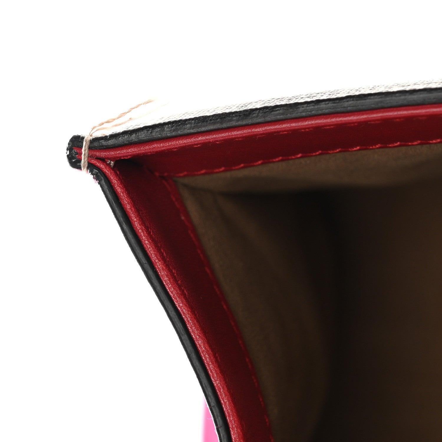 GG Supreme Monogram Calfskin Small Padlock Top Handle Bag Beige Hibiscus Red New Rosette £¨ Direct shipment via from wholesalehk.shop
