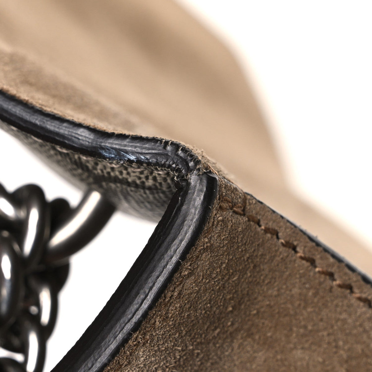 GG Supreme Monogram Small Dionysus Shoulder Bag Taupe wholesalehk.shop