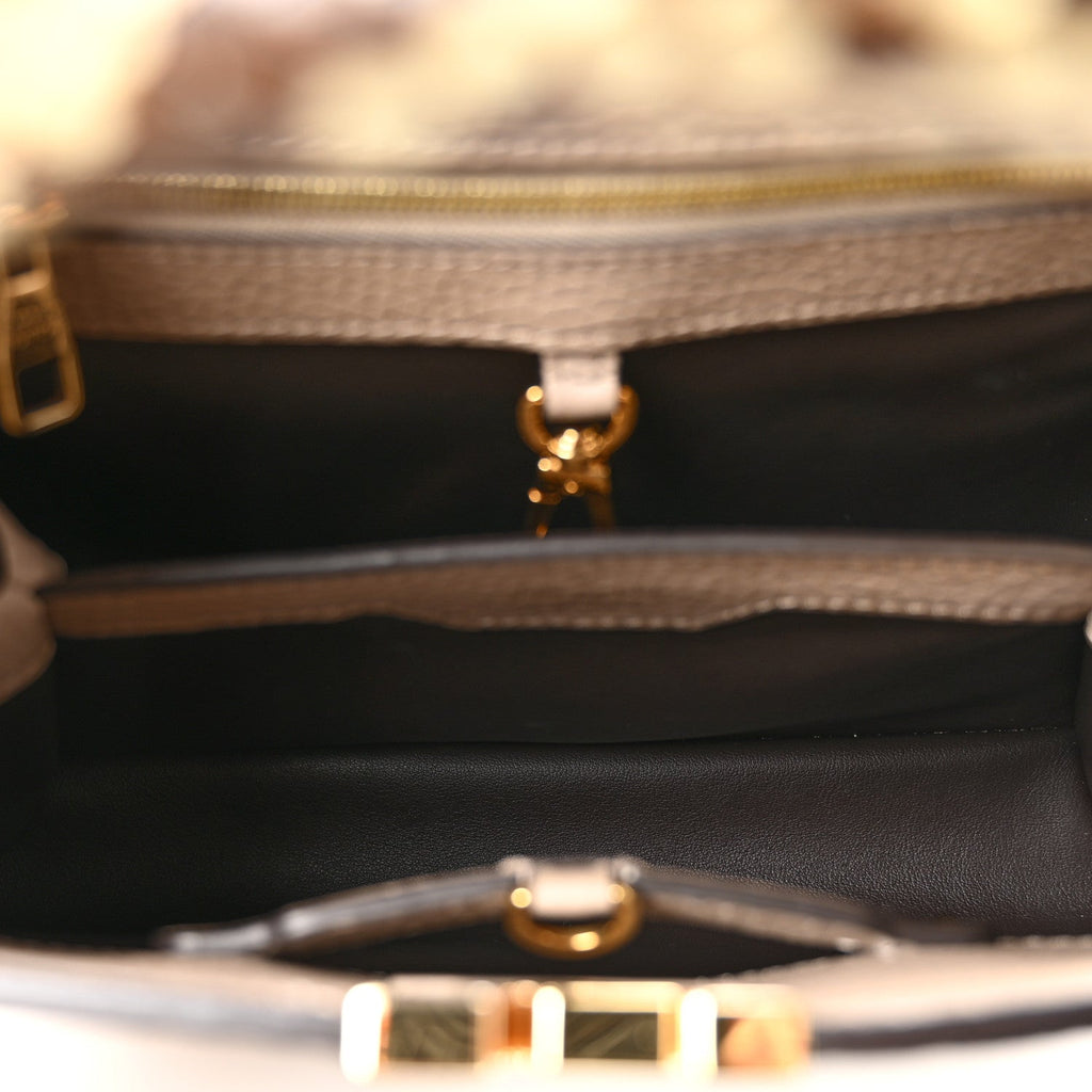 Taurillon Snakeskin Capucines BB Galet £¨ Direct shipment via from wholesalehk.shop