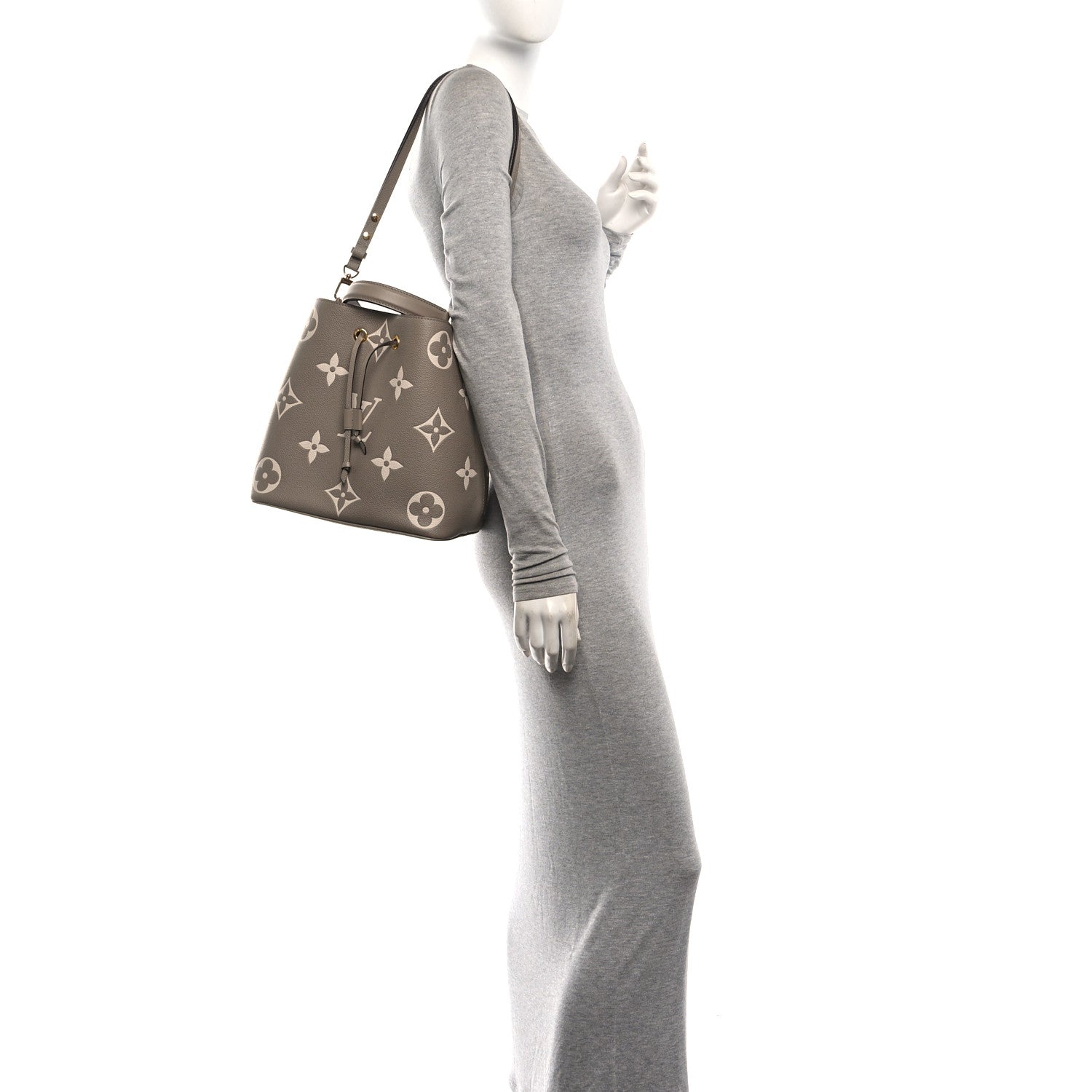 Empreinte Monogram Giant Neonoe MM Tourterelle Creme £¨ Direct shipment via from wholesalehk.shop