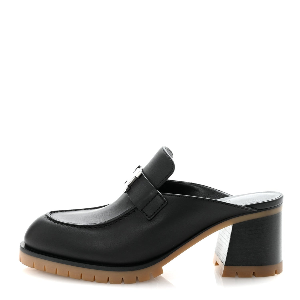 Calfskin Womens Flore 60 Mules 36 Black wholesalehk.shop