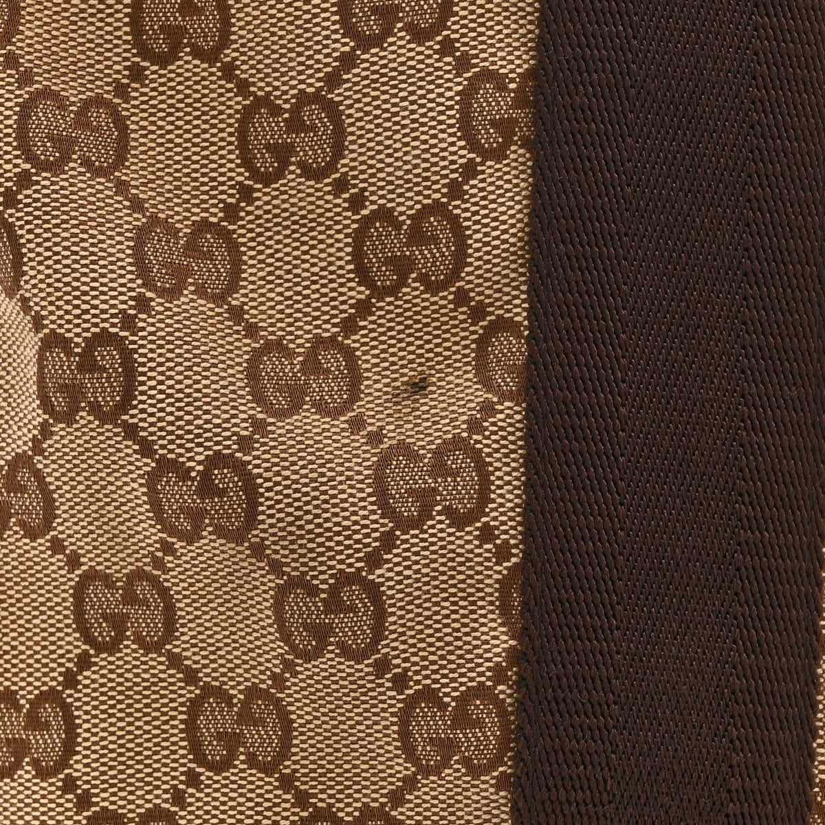 GG Monogram Medium Handle Vertical Tote Bag Dark Brown wholesalehk.shop