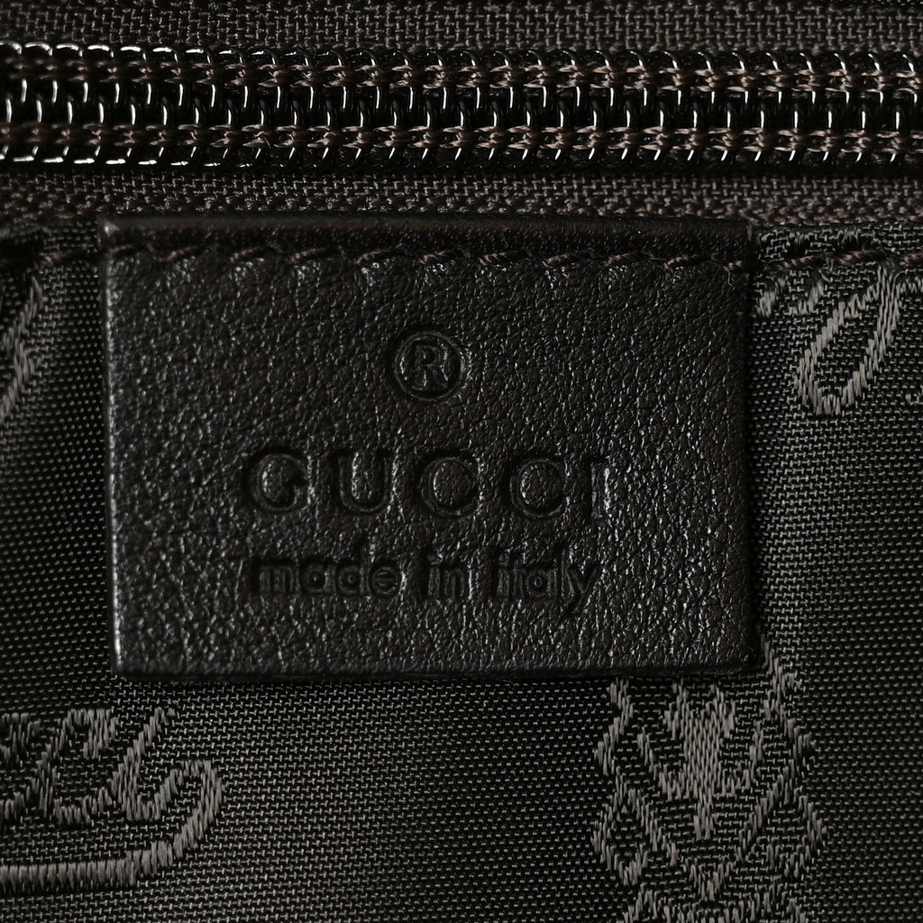 Guccissima Medium Flat Messenger Bag Black £¨ Direct shipment via from wholesalehk.shop