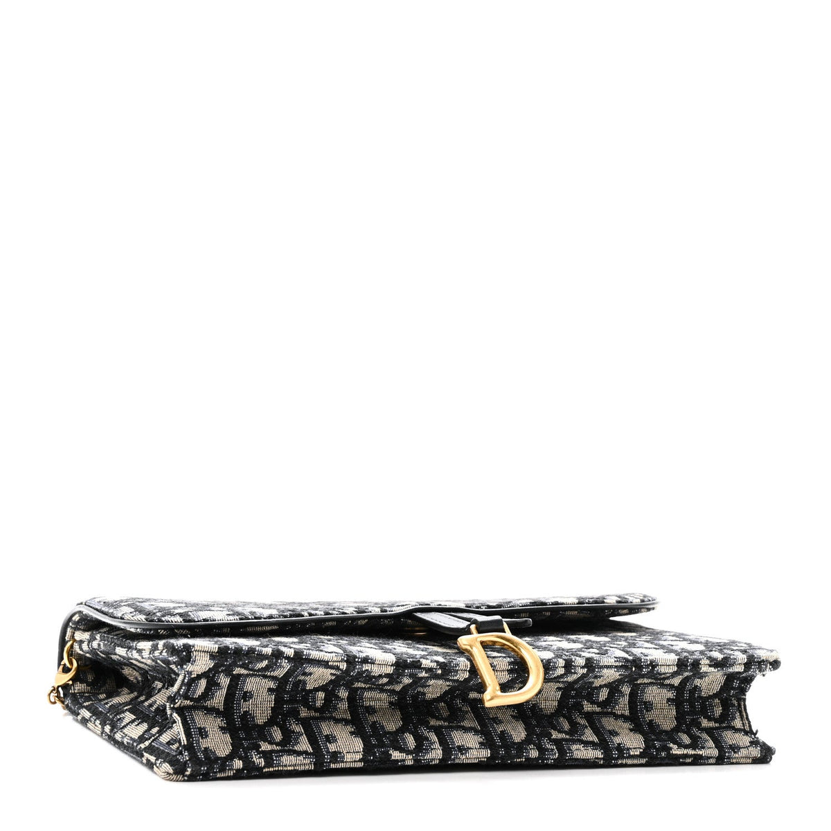 Oblique Saddle Chain Pouch Blue wholesalehk.shop
