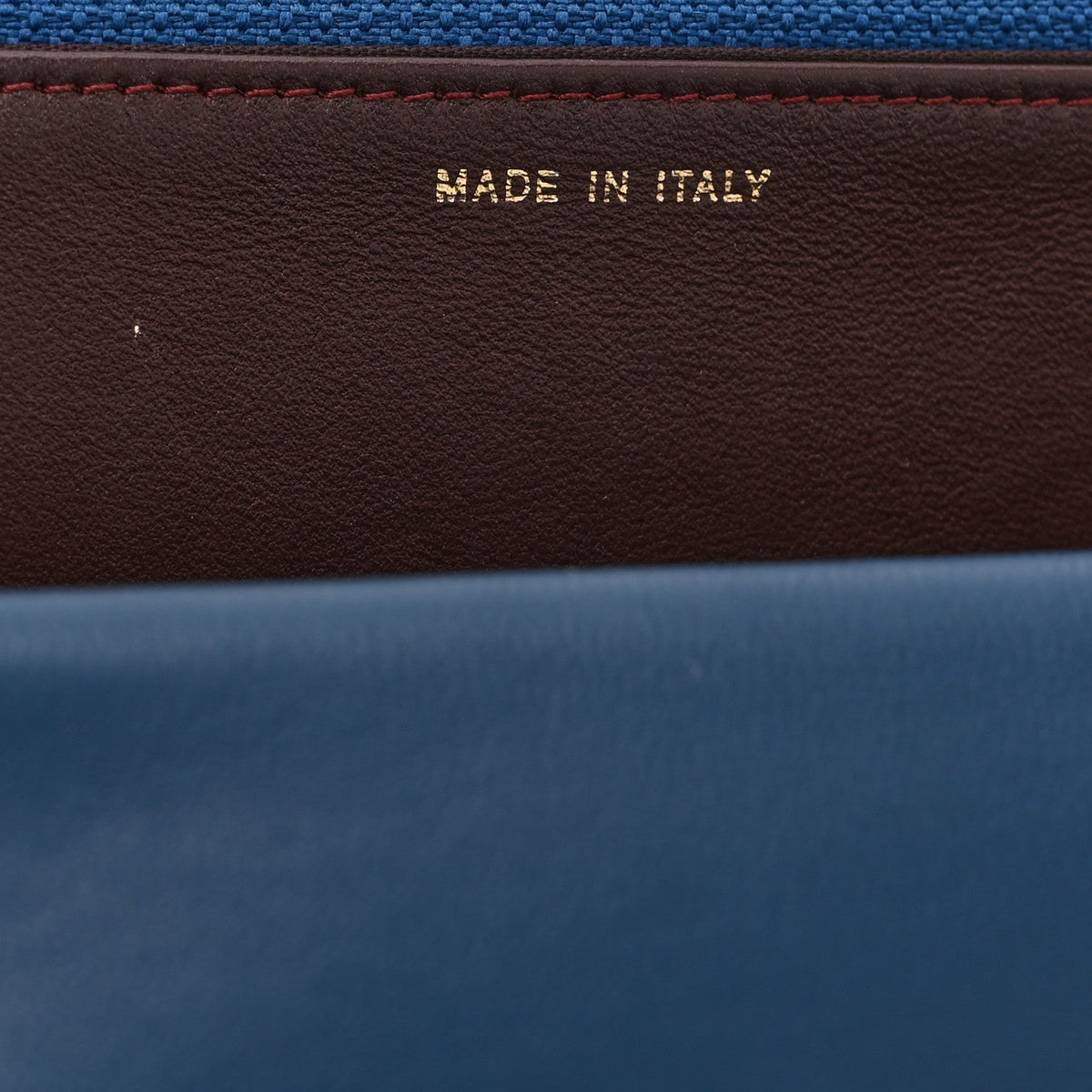 Lambskin Quilted Trendy CC Wallet On Chain WOC Blue wholesalehk.shop