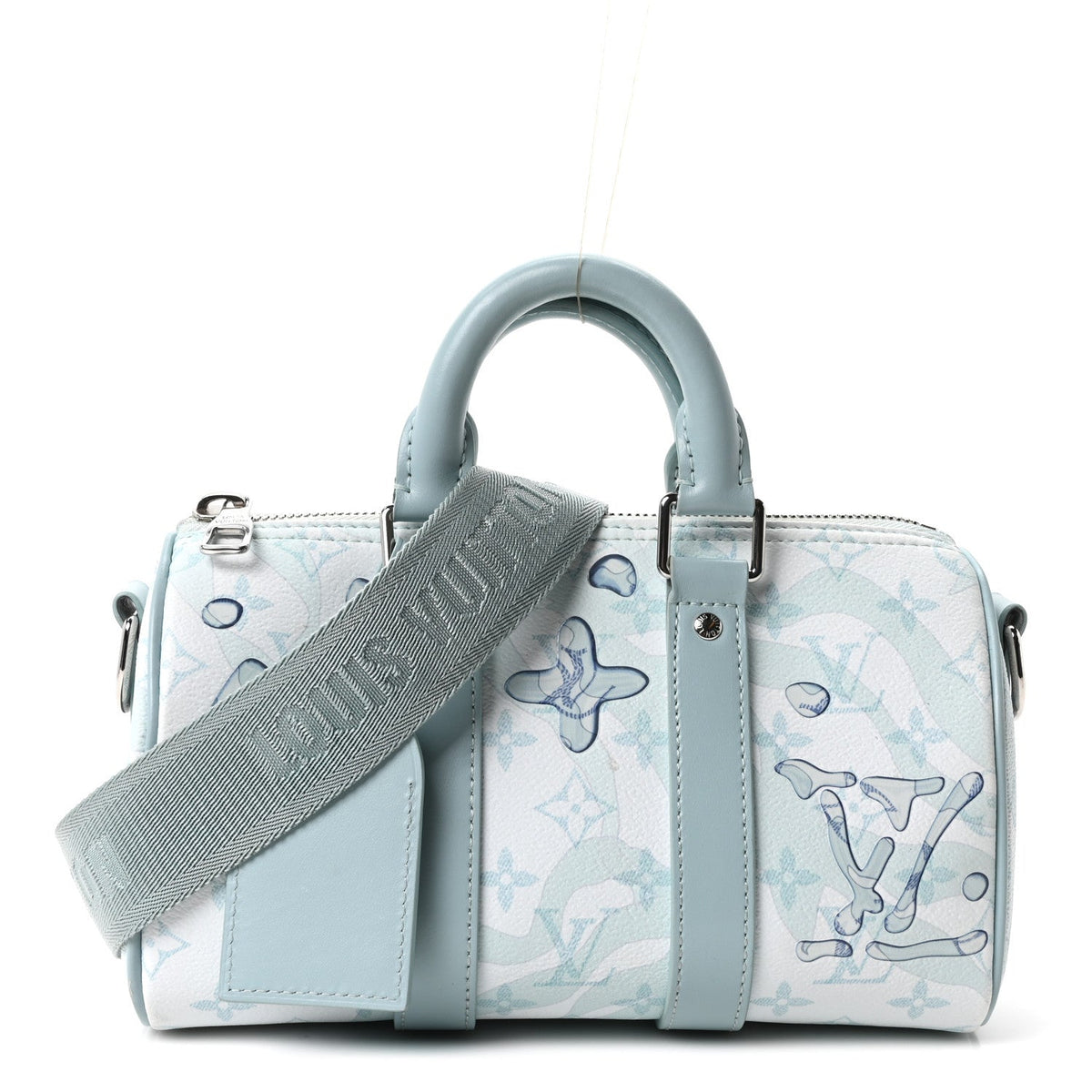 Monogram Aquagarden Keepall Bandouliere 25 Crystal Blue wholesalehk.shop