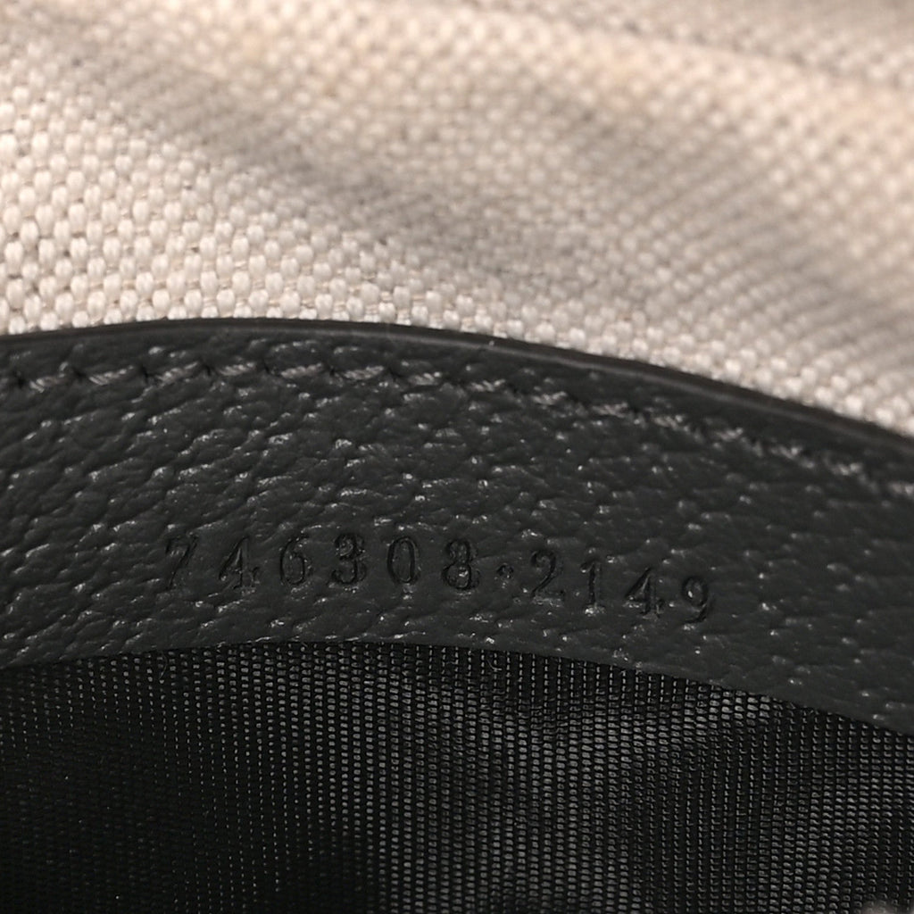 GG Supreme Monogram Textured Dollar Calfskin Mini Ophidia Bag Graphite Grey wholesalehk.shop