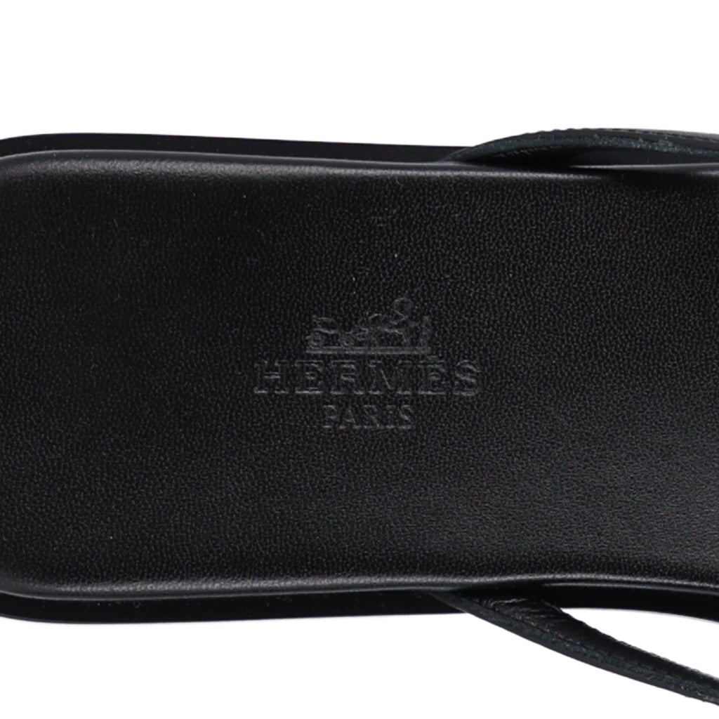 Calfskin Miss Sandals 39 Black wholesalehk.shop