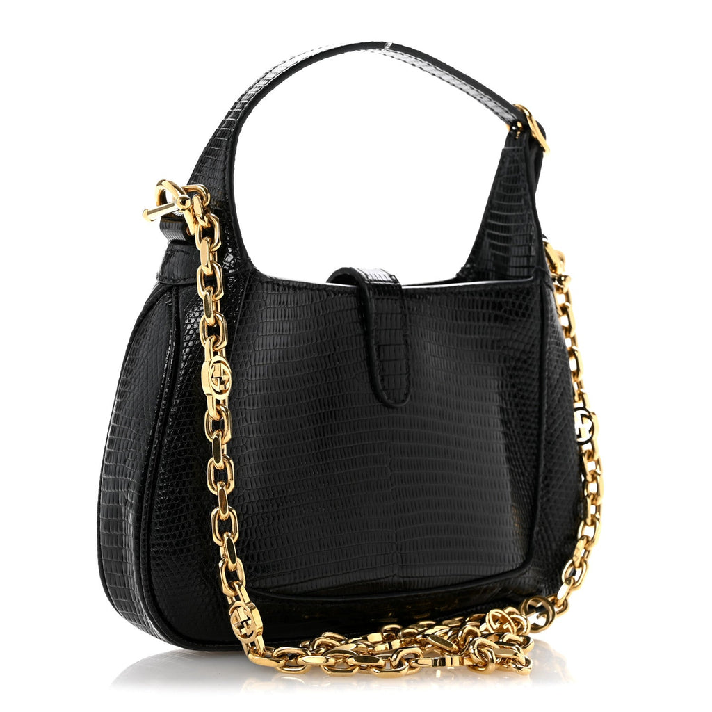 Lizard Mini Jackie 1961 Black £¨ Direct shipment via from wholesalehk.shop