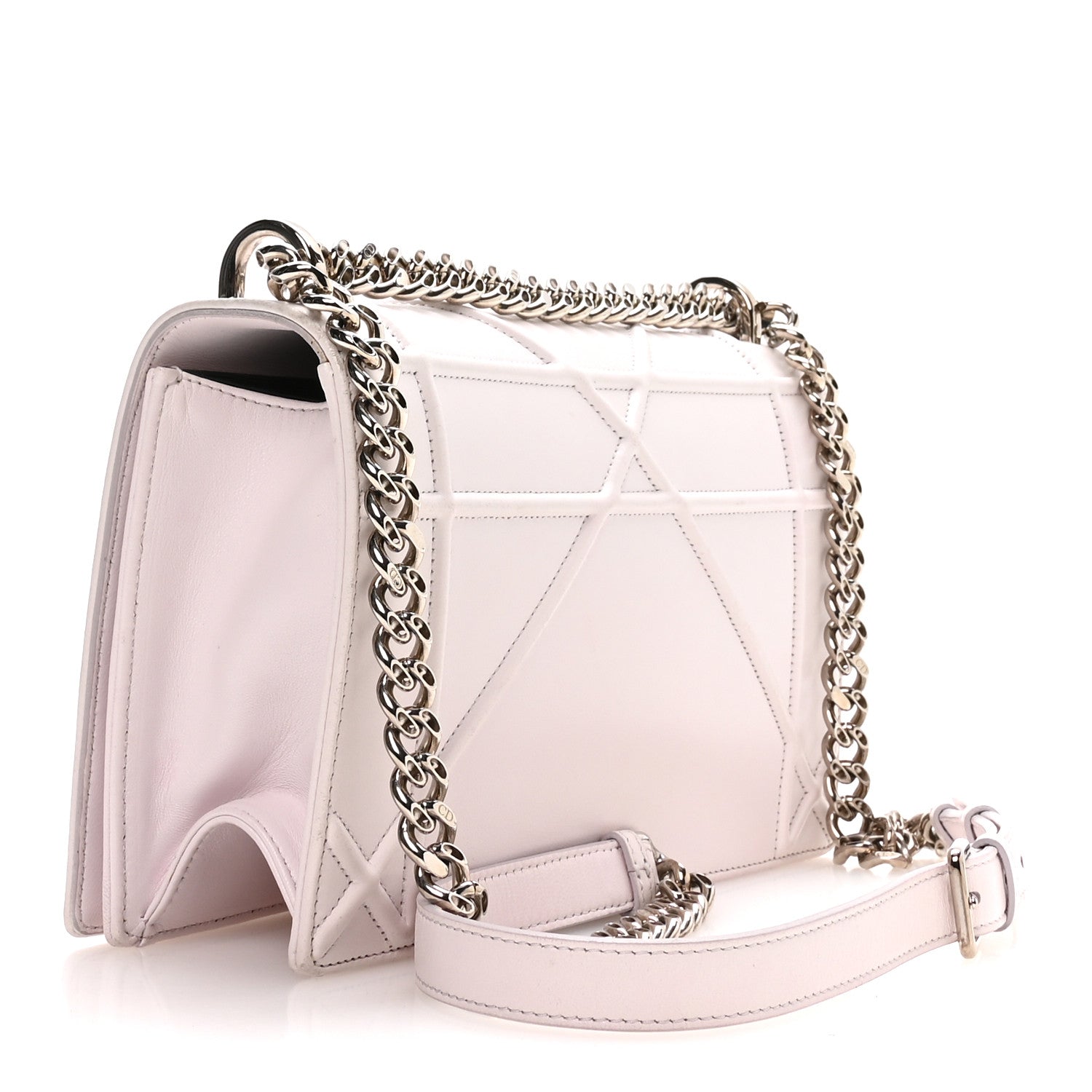 Calfskin Medium Diorama Flap Bag Off White ¡§ Direct shipment via from wholesalehk.shop