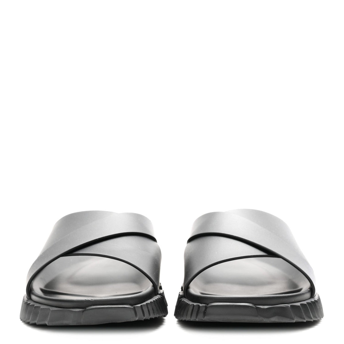 Nappa Mens Infra Sandals 42 Black wholesalehk.shop