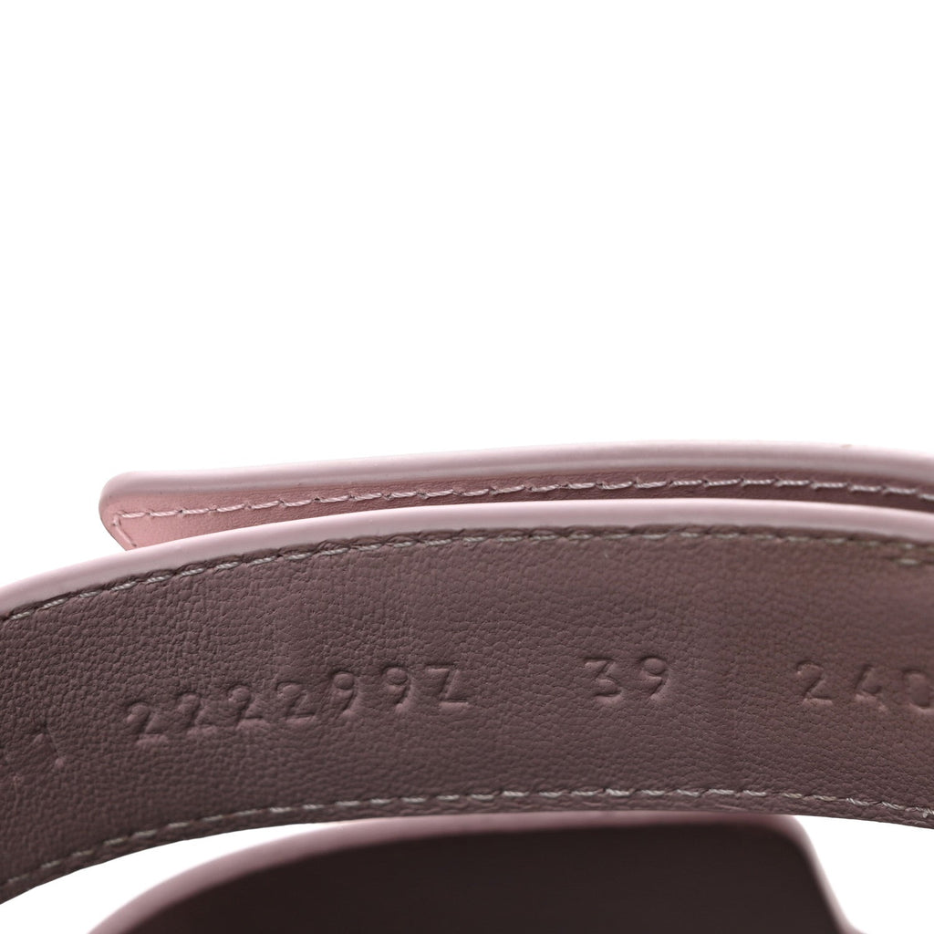 Calfskin Womens Chypre Sandals 39 Rose Porcelaine wholesalehk.shop
