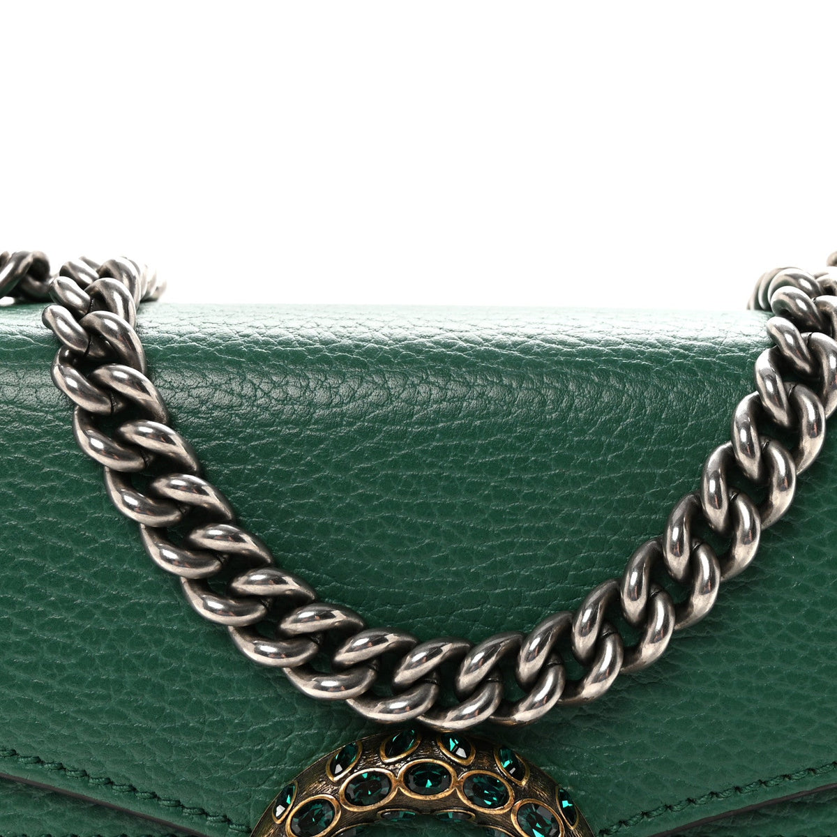 Calfskin Mini Dionysus Shoulder Bag Emerald wholesalehk.shop