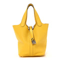 Taurillon Clemence Picotin Lock 18 PM Lime £¨ Direct shipment via from wholesalehk.shop
