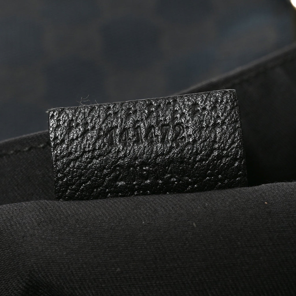 Monogram Large Abbey Tote Black wholesalehk.shop
