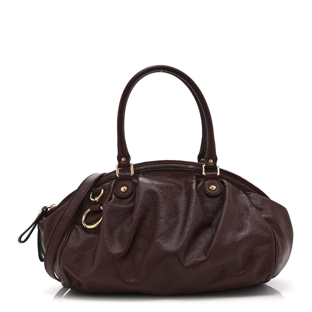 Guccissima Medium Sukey Boston Chocolate £¨ Direct shipment via from wholesalehk.shop