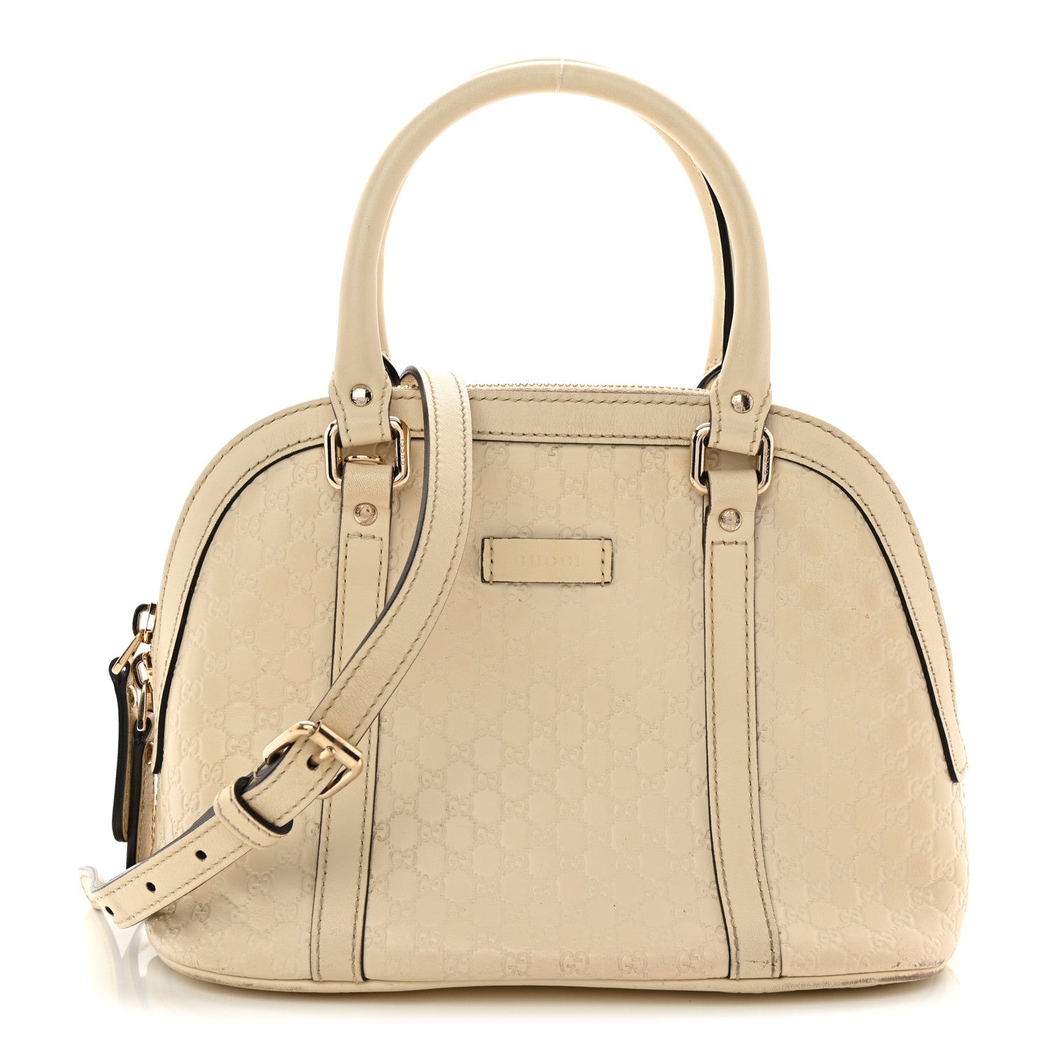 Soft Microguccissima Mini Dome Bag Ivoire £¨ Direct shipment via from wholesalehk.shop