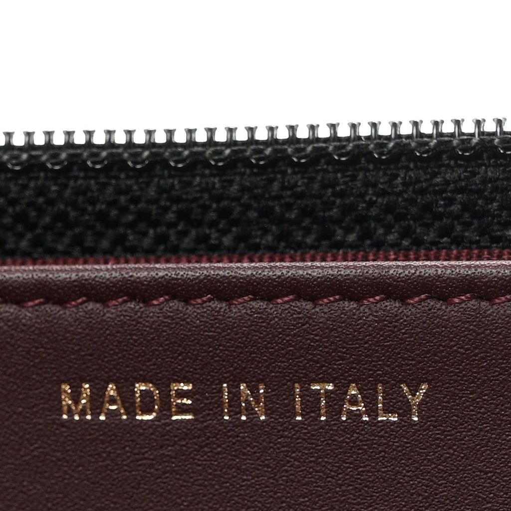 Caviar Quilted Wallet on Chain WOC Black wholesalehk.shop
