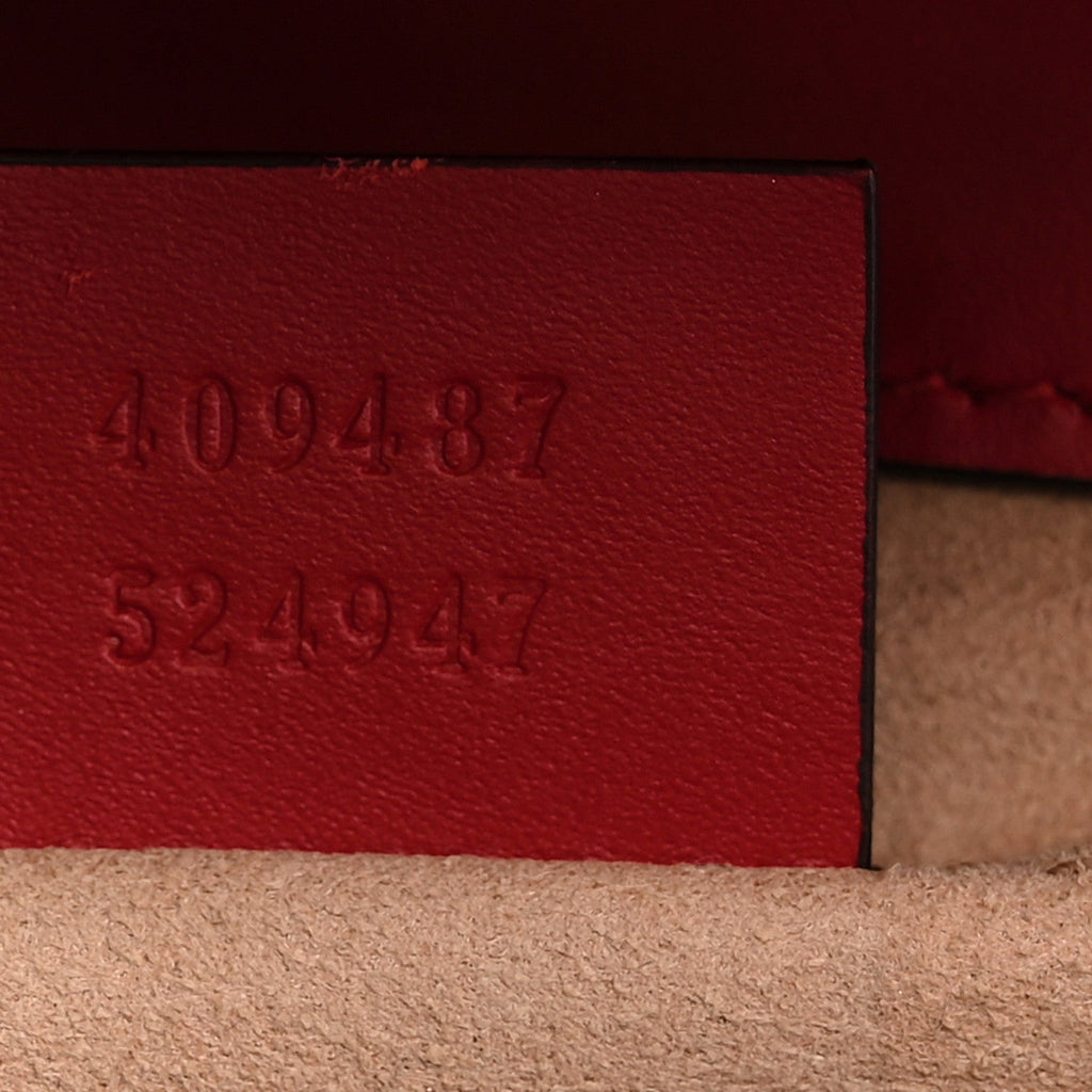 Guccissima Small Padlock Shoulder Bag Hibiscus Red £¨ Direct shipment via from wholesalehk.shop
