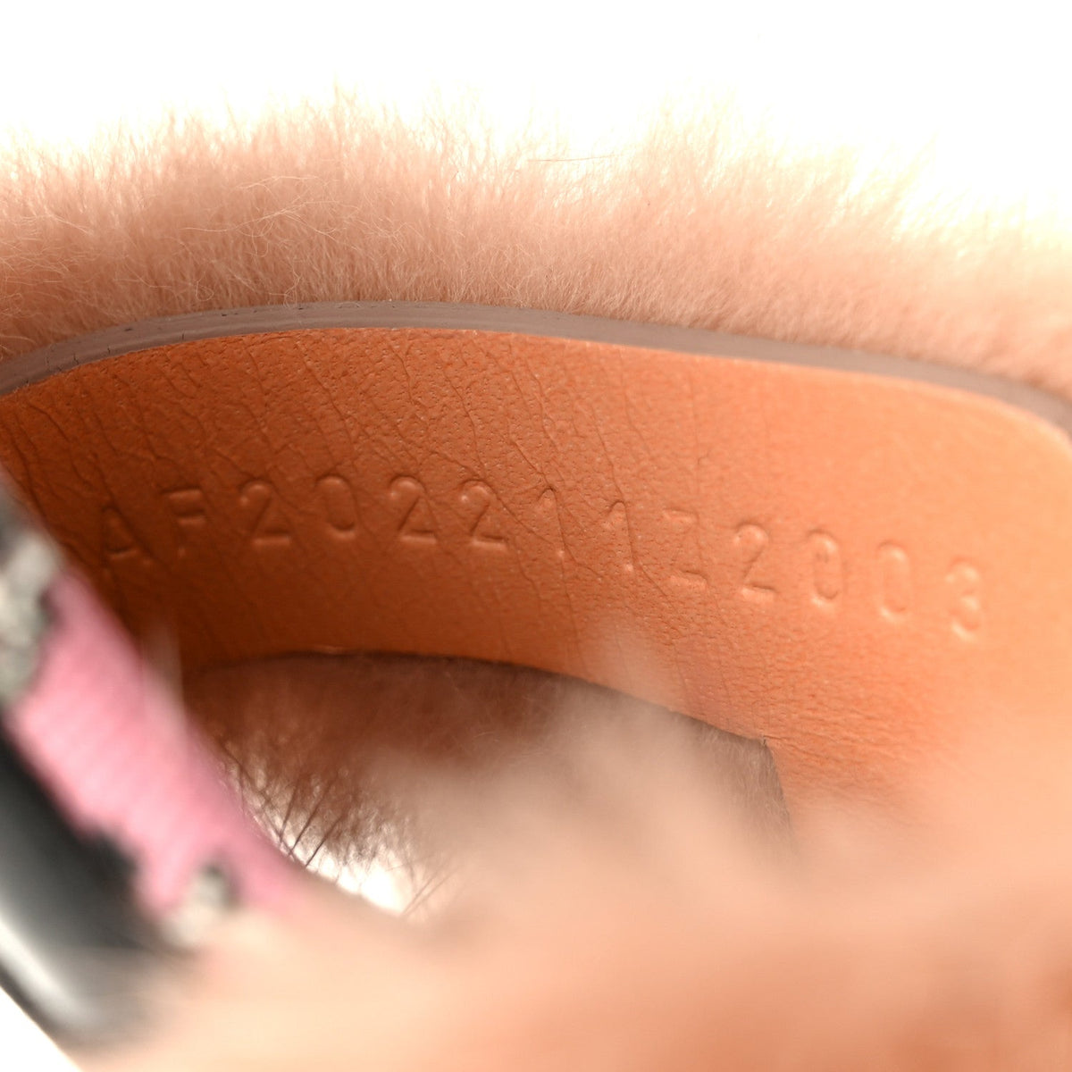 Mink Fur Oasis Sandals 35 Granit Pink wholesalehk.shop
