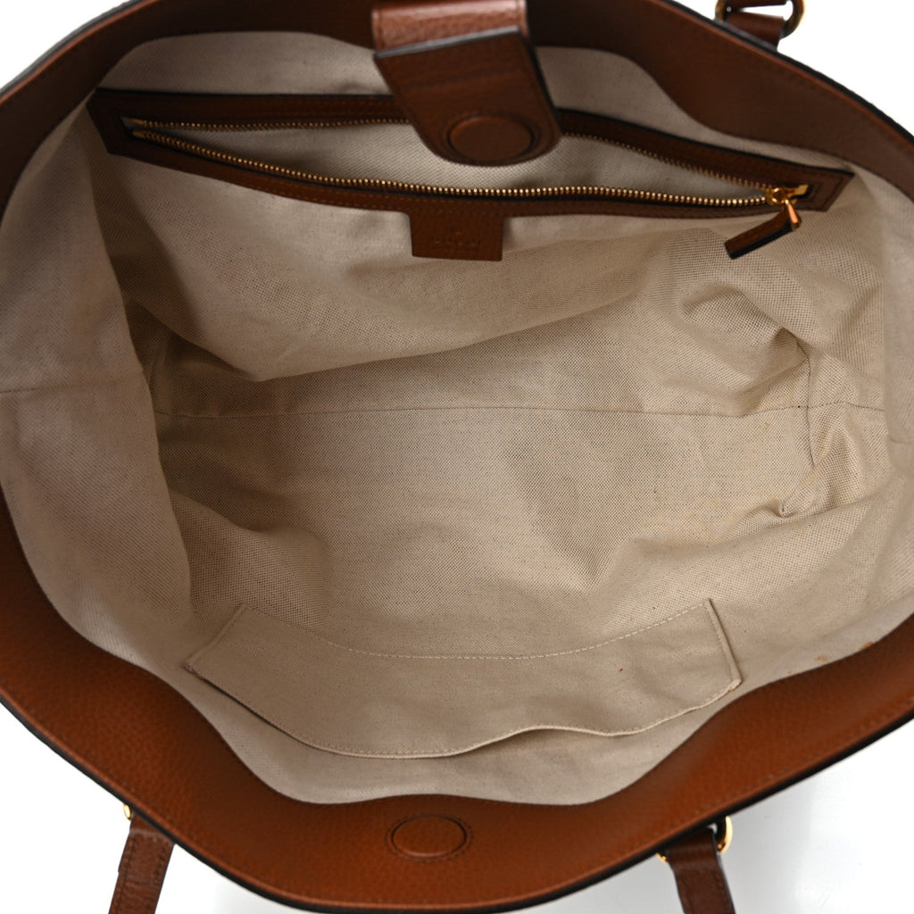 New Denim GG Monogram Medium Ophidia Shopping Tote Blue Tea Cuir wholesalehk.shop