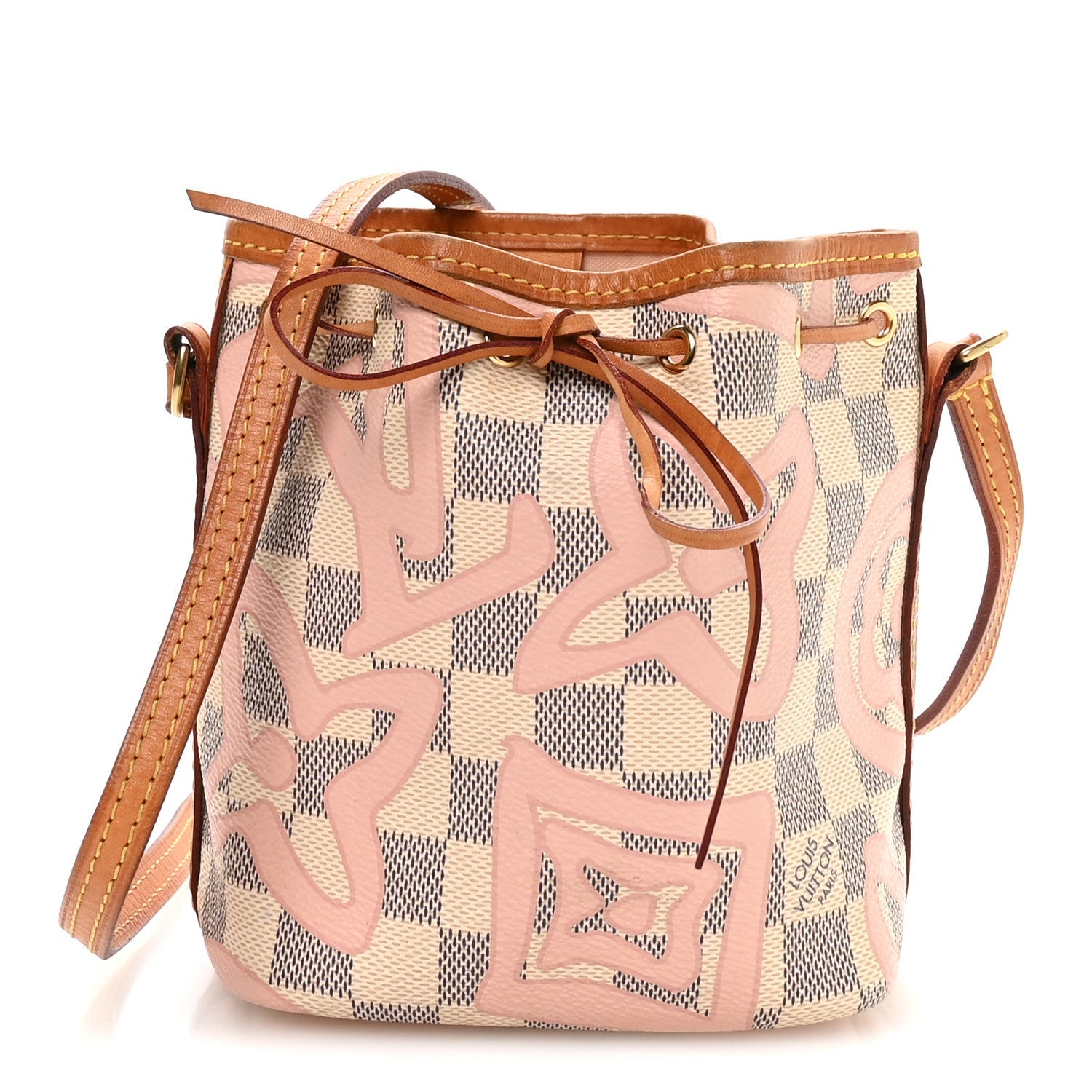 Damier Azur Tahitienne Nano Noe Rose Ballerine £¨ Direct shipment via from wholesalehk.shop