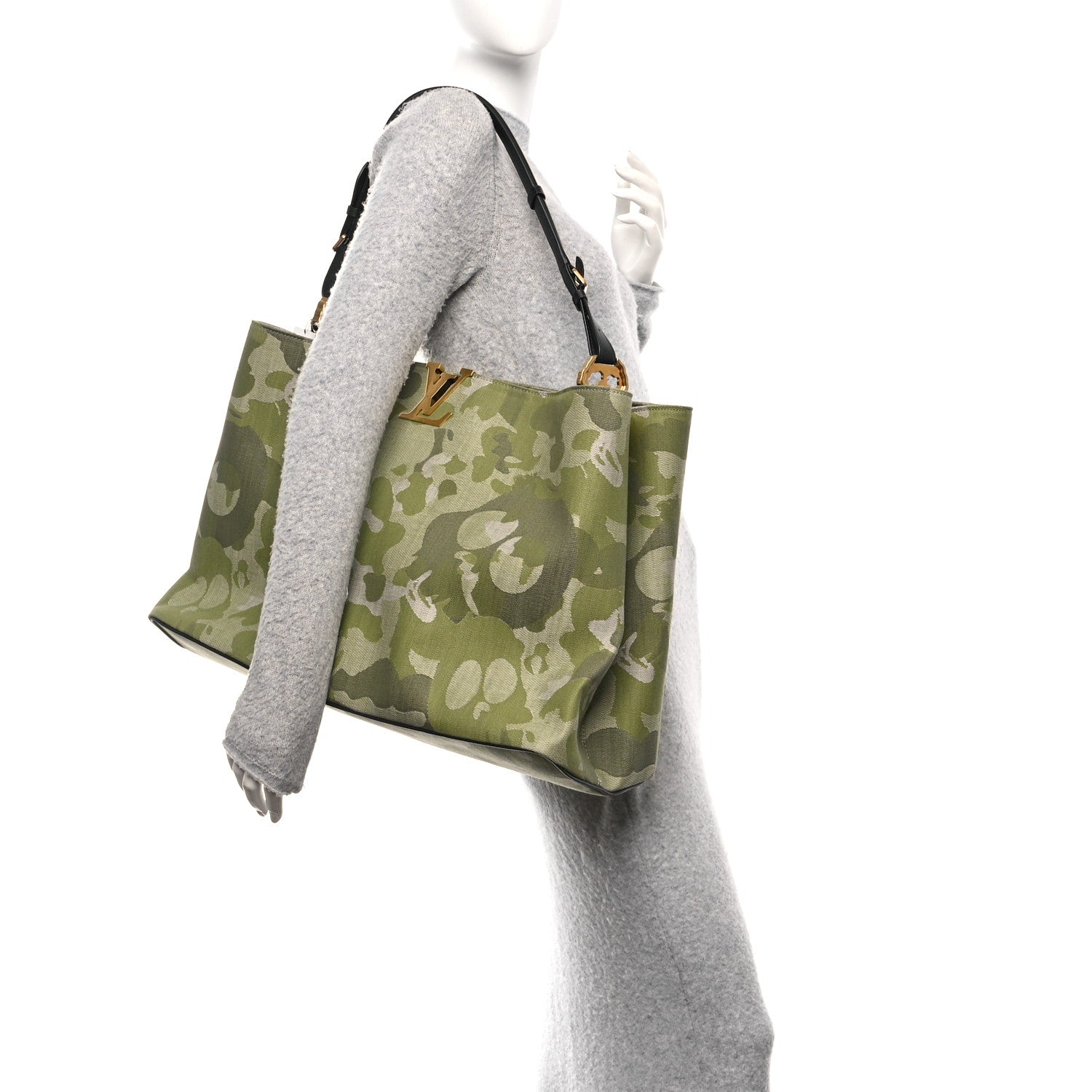 LV X TM Washed Denim Artycapucines Camouflage XXXL Khaki £¨ Direct shipment via from wholesalehk.shop