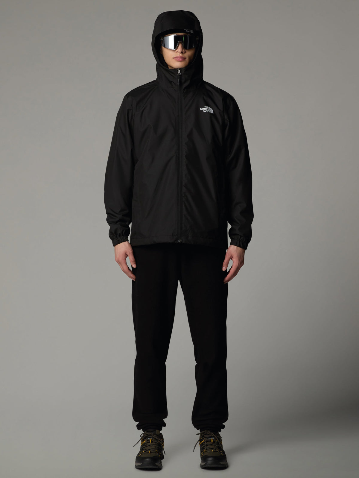 2026 New Arrival Giacca Quest con Cuciture Termosaldate Nero wholesalehk.shop
