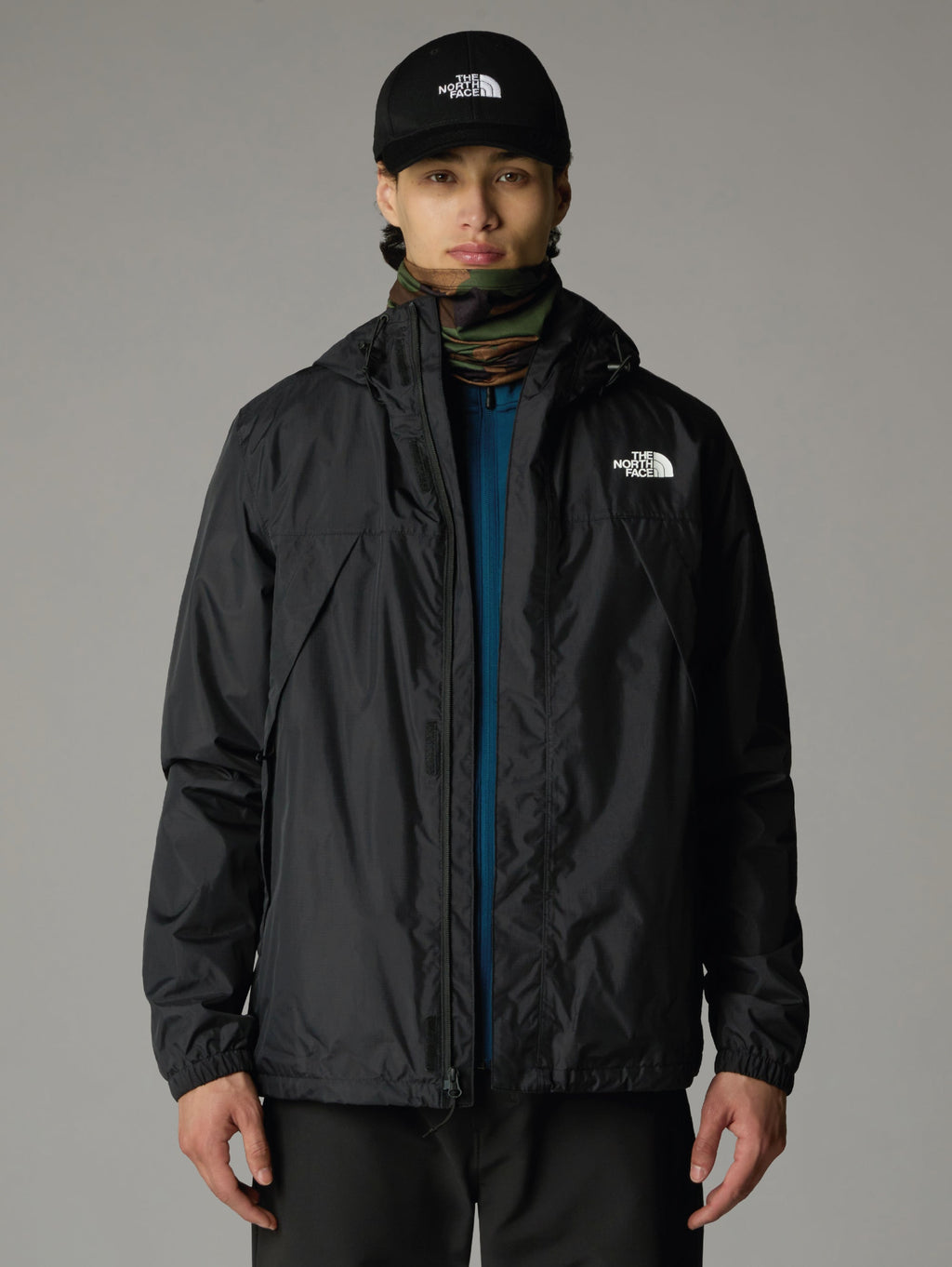 2026 New Arrival Giacca Antora Impermeabile con Cappuccio Nero wholesalehk.shop