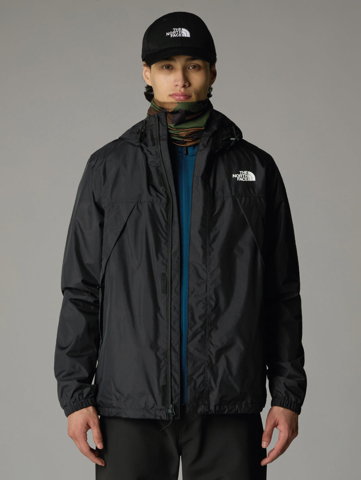 2026 New Arrival Giacca Antora Impermeabile con Cappuccio Nero wholesalehk.shop