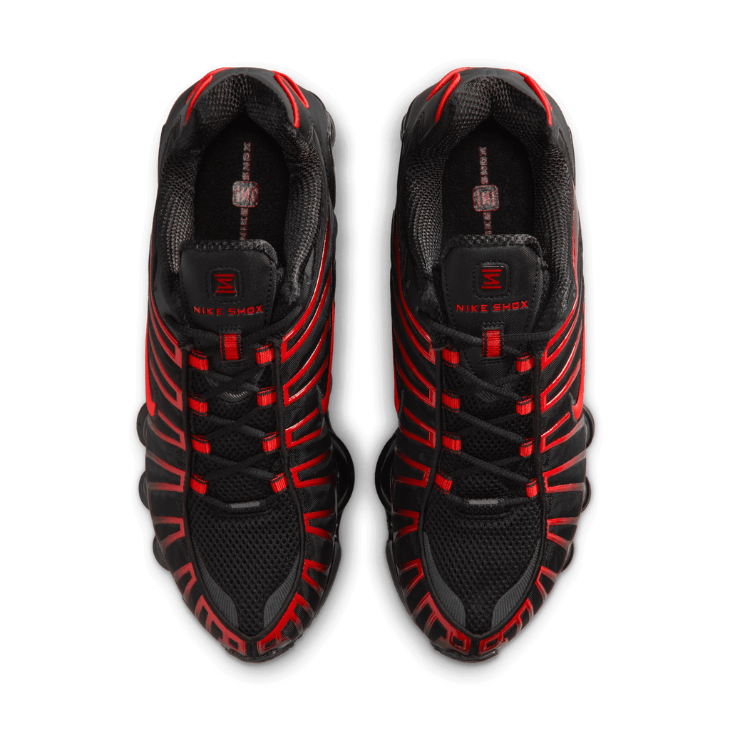 Men's Nike Shox TL "Black Light Crimson"